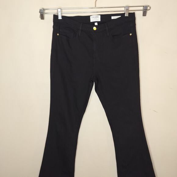 FRAME Forever Karlie Flare Jeans High Waist - Picture 2 of 8